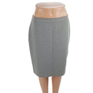 White House Black Market Womens Size 6 Gray Pencil Skirt Career Office Wear
